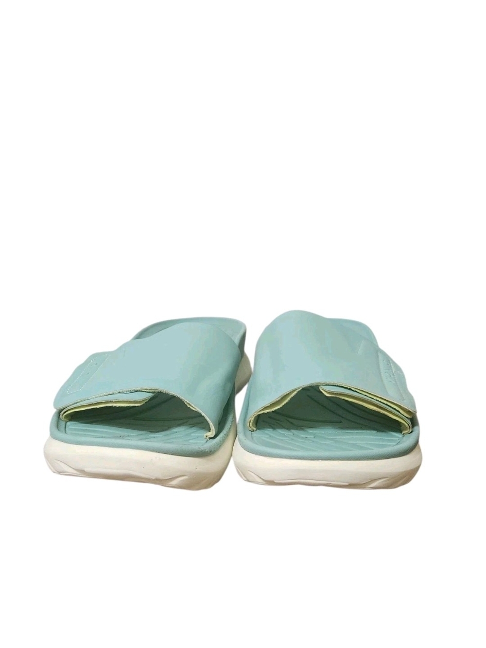 Vionic Rejuvenate Recovery Slide Sandals Teal Blue Men 10.5 Women 12 Adjustable - Picture 6 of 13